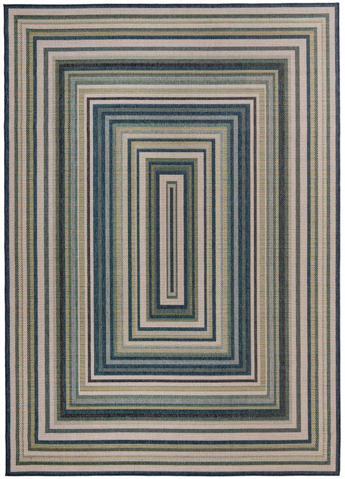 Detail image of 9' x 12' Easy-Clean Baja Indoor / Outdoor Rug