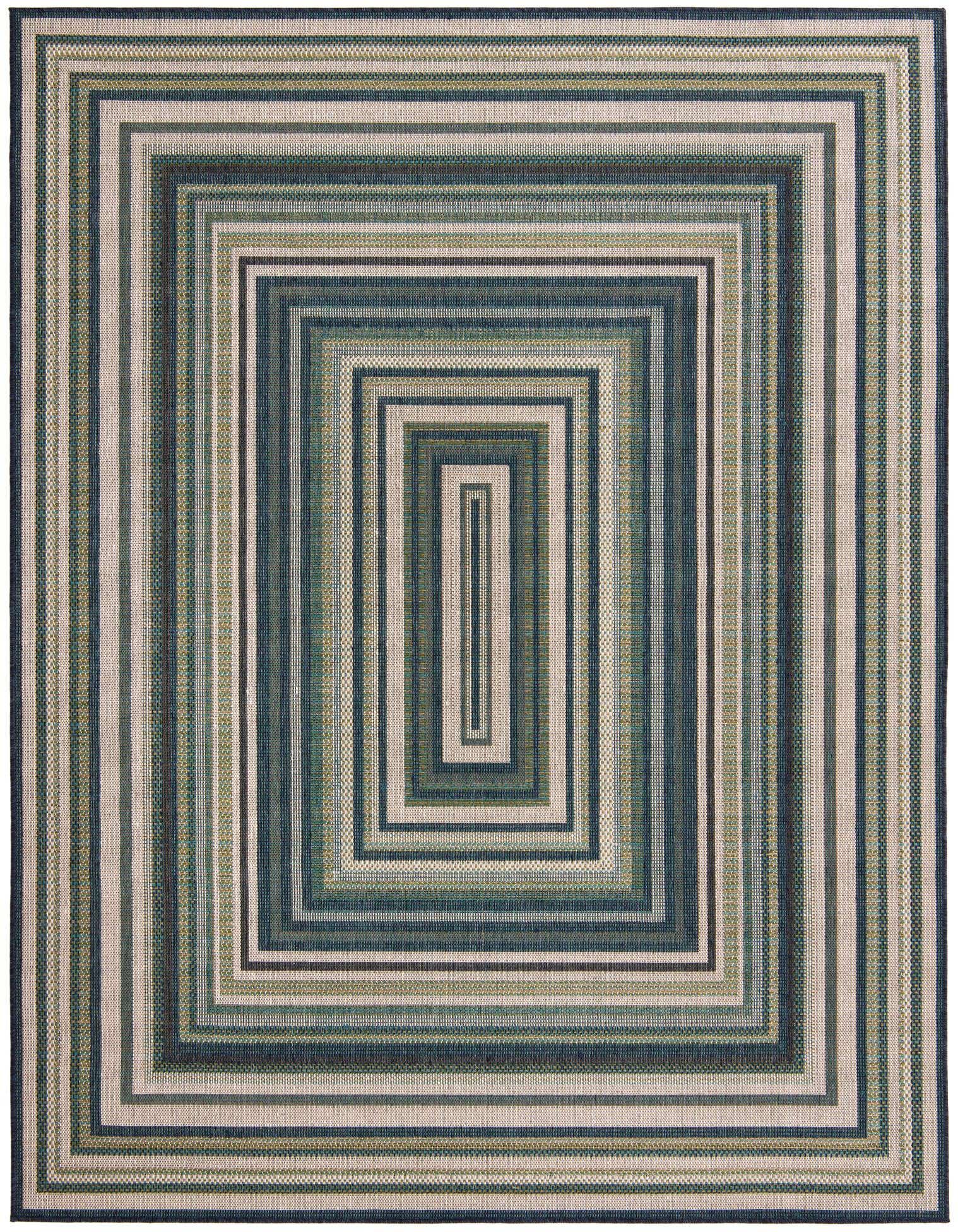 7' 10 x 10' Easy-Clean Baja Indoor / Outdoor Rug