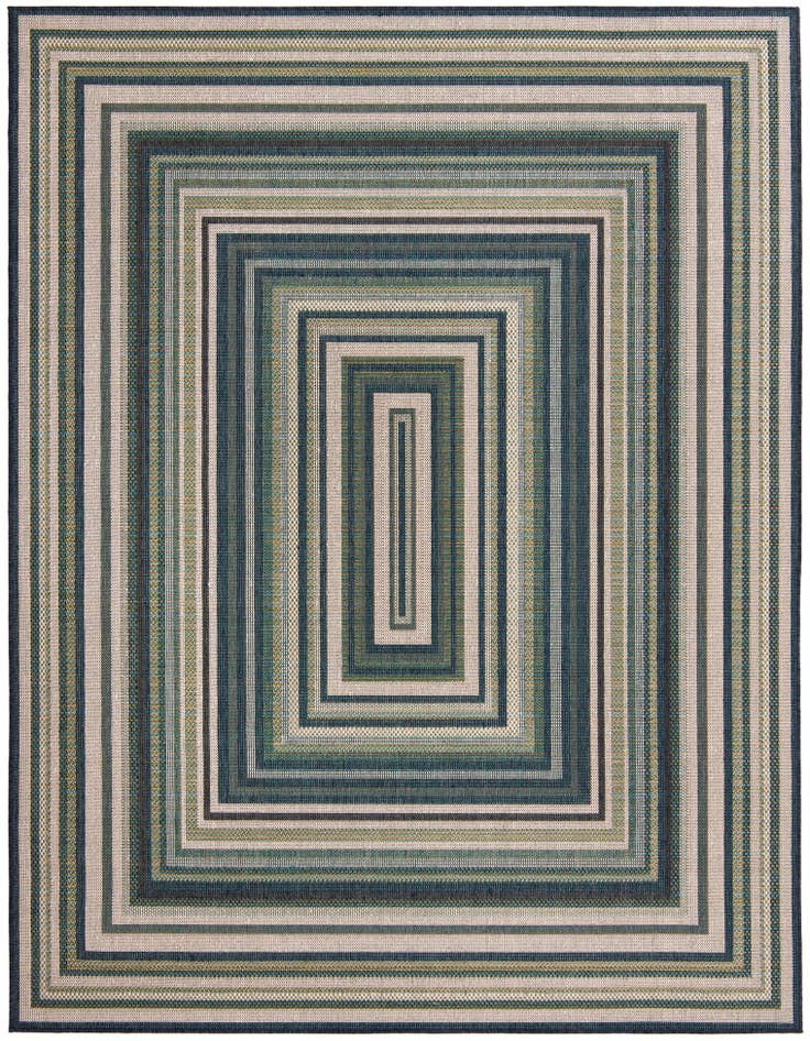 Detail image of 7' 10 x 10' Easy-Clean Baja Indoor / Outdoor Rug