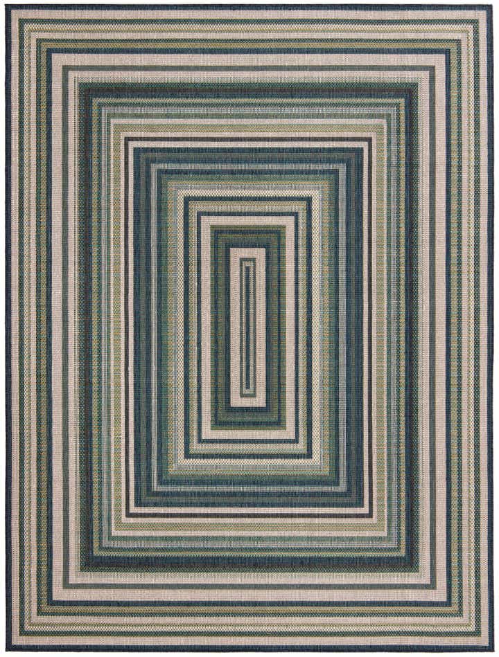 7' 10 x 10' Easy-Clean Baja Indoor / Outdoor Rug