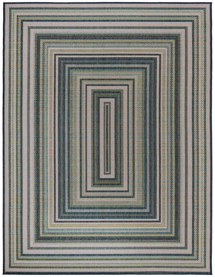 Detail image of 6' x 9' Easy-Clean Baja Indoor / Outdoor Rug