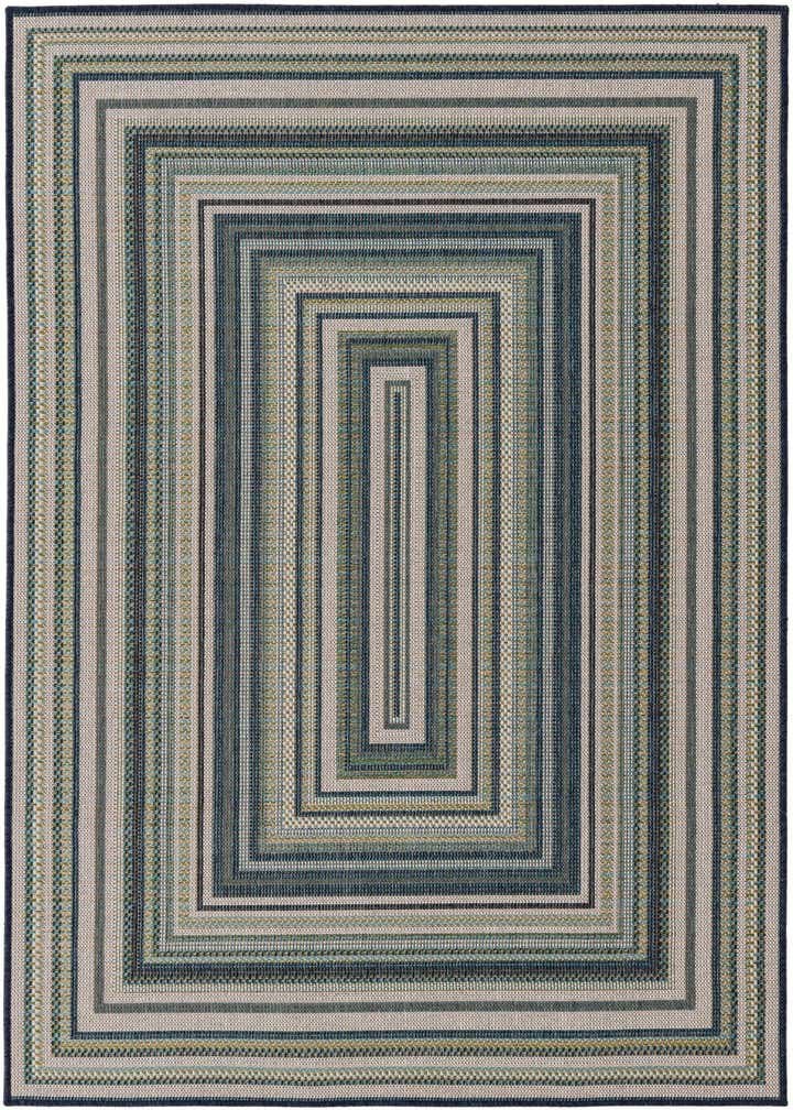 5' 3 x 7' 7 Easy-Clean Baja Indoor / Outdoor Rug
