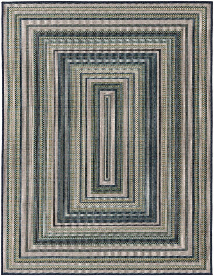 Detail image of 5' 3 x 7' 7 Easy-Clean Baja Indoor / Outdoor Rug