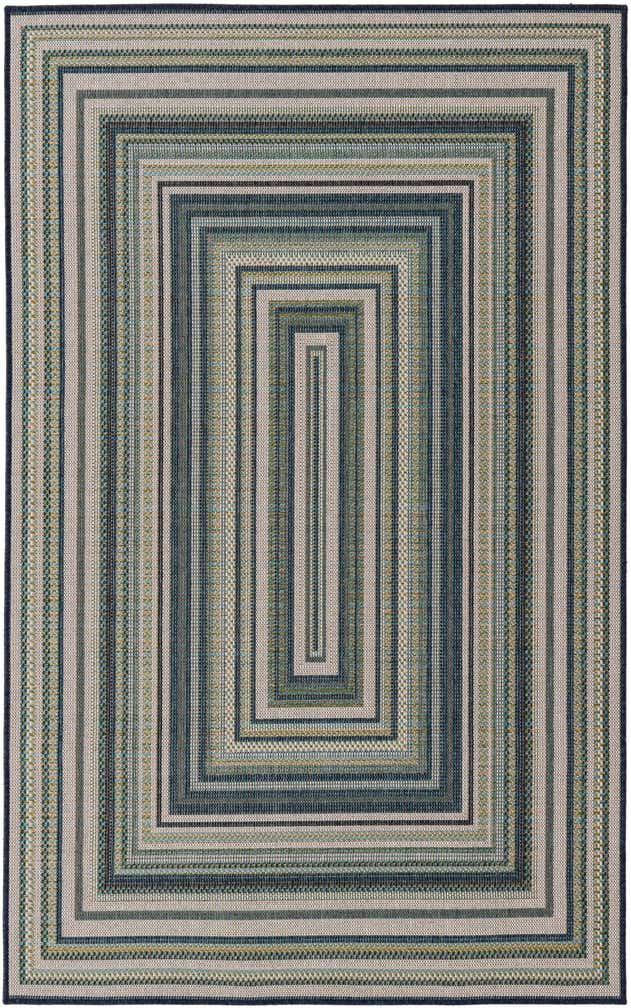 5' 3 x 7' 7 Easy-Clean Baja Indoor / Outdoor Rug