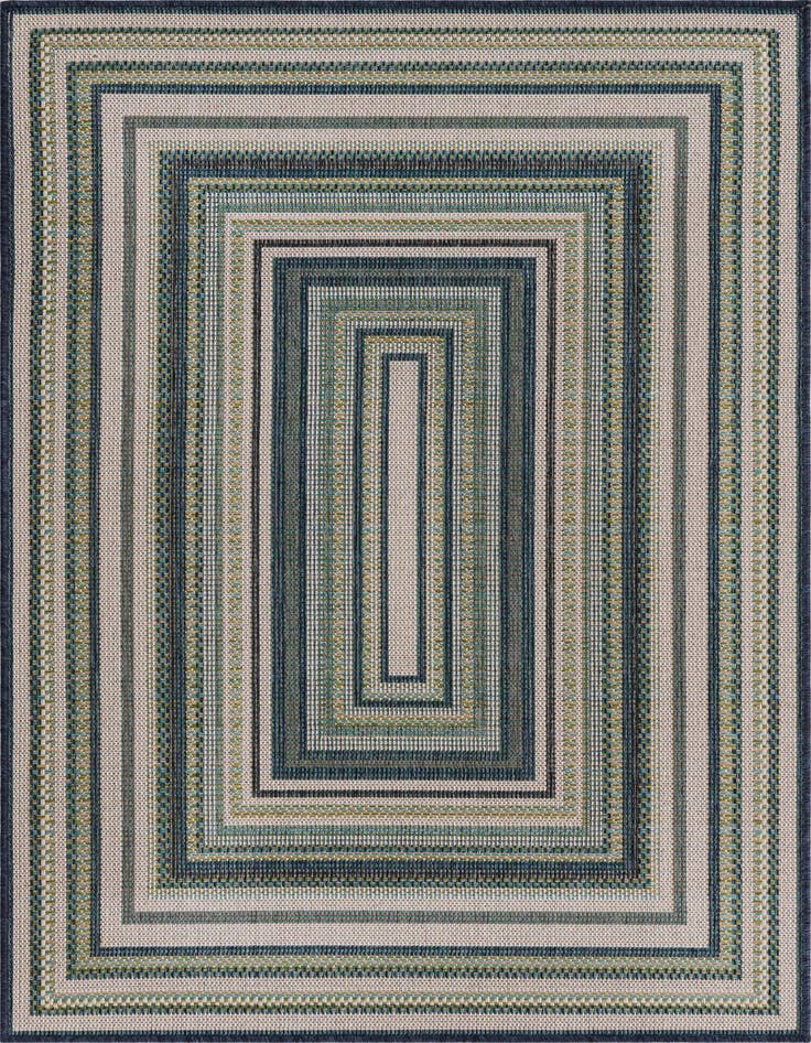 Detail image of 4' x 6' Easy-Clean Baja Indoor / Outdoor Rug