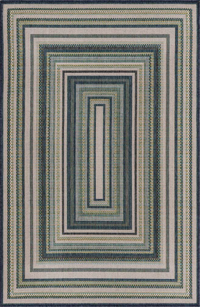 4' x 6' Easy-Clean Baja Indoor / Outdoor Rug