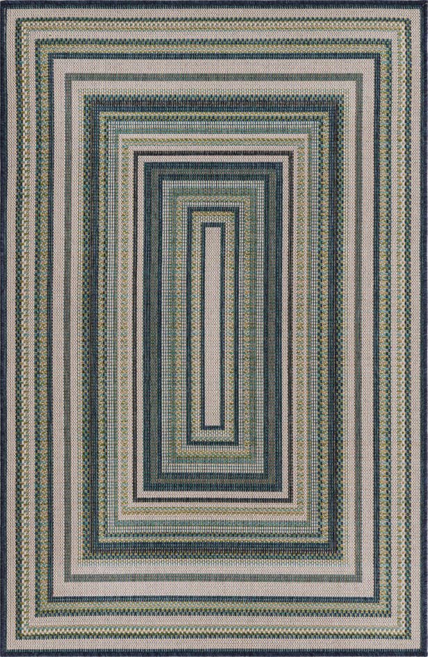 Detail image of 4' x 6' Easy-Clean Baja Indoor / Outdoor Rug