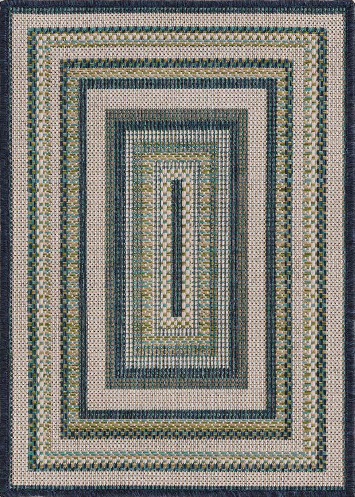2' x 3' Easy-Clean Baja Indoor / Outdoor Rug