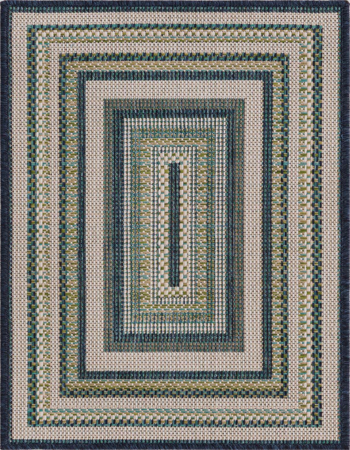2' x 3' Easy-Clean Baja Indoor / Outdoor Rug