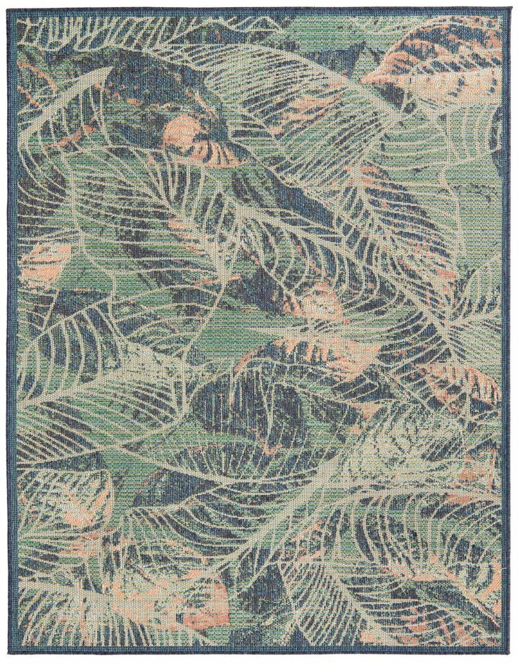 Detail image of 6' x 9' Easy-Clean Baja Indoor / Outdoor Rug