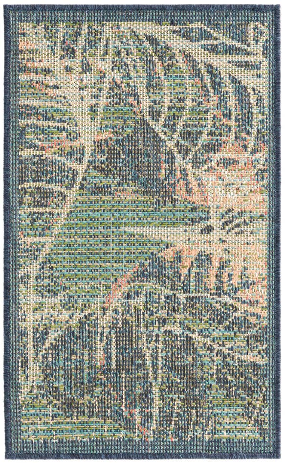 Detail image of 2' x 3' Easy-Clean Baja Indoor / Outdoor Rug