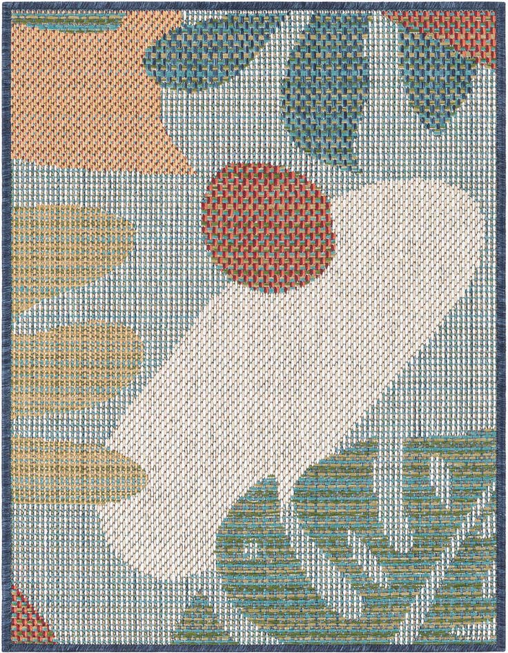 Detail image of 2' x 3' 1 Easy-Clean Baja Indoor / Outdoor Rug