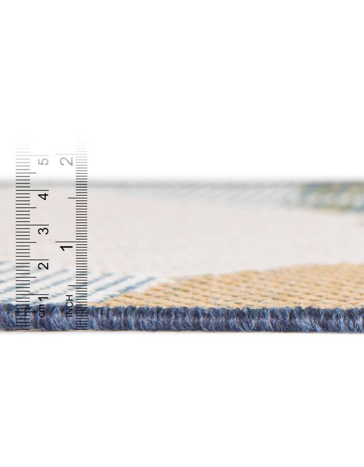 Detail image of 2' x 3' 1 Easy-Clean Baja Indoor / Outdoor Rug