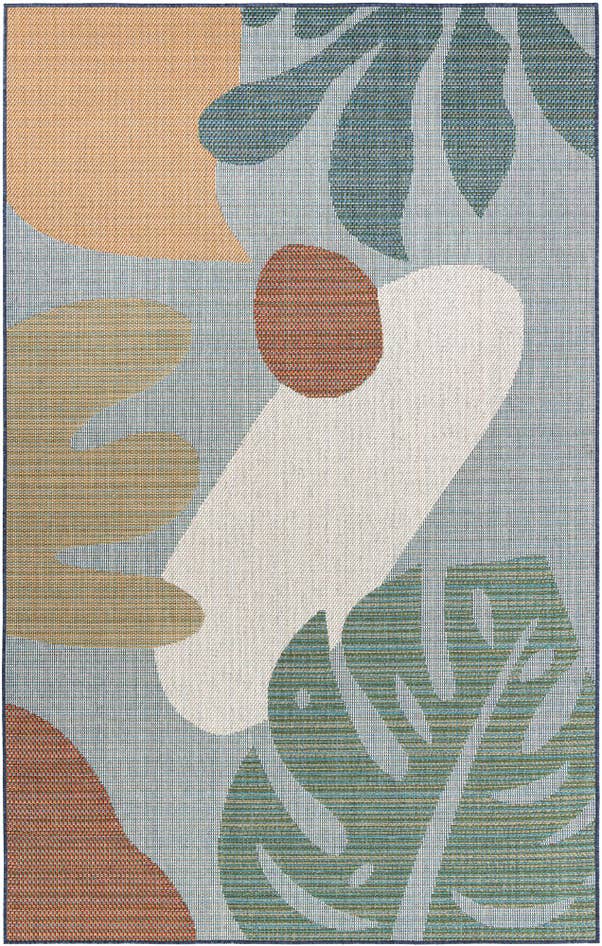 Detail image of 5' 3 x 8' Easy-Clean Baja Indoor / Outdoor Rug