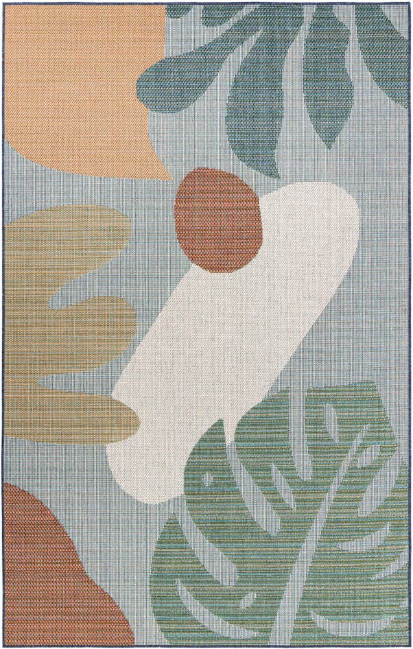 Detail image of 6' 1 x 9' Easy-Clean Baja Indoor / Outdoor Rug