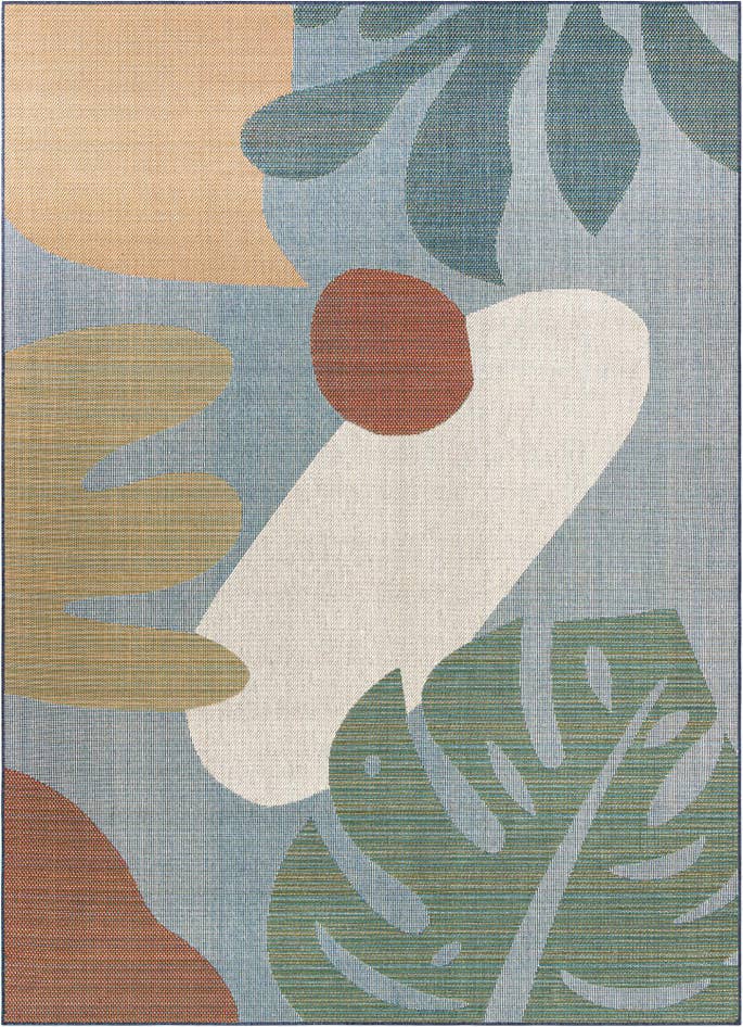 Detail image of 9' x 12' Easy-Clean Baja Indoor / Outdoor Rug
