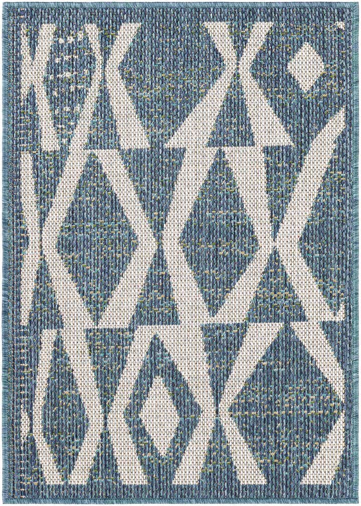 2' x 3' 1 Easy-Clean Baja Indoor / Outdoor Rug