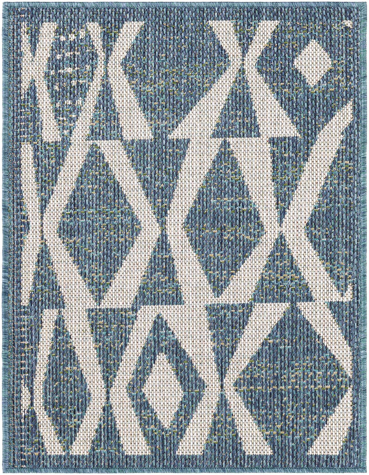 2' x 3' 1 Easy-Clean Baja Indoor / Outdoor Rug