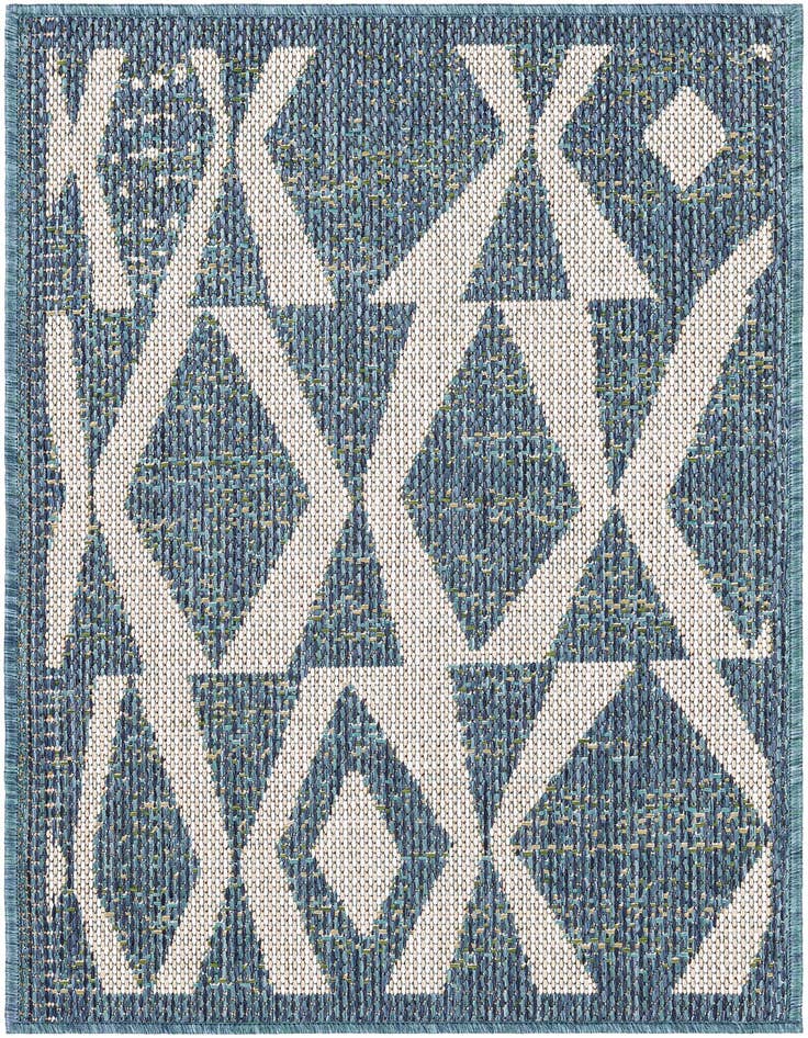 Detail image of 2' x 3' 1 Easy-Clean Baja Indoor / Outdoor Rug