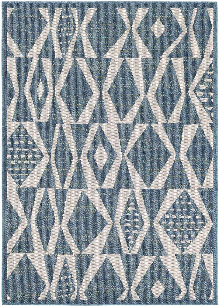 4' 1 x 6' 1 Easy-Clean Baja Indoor / Outdoor Rug