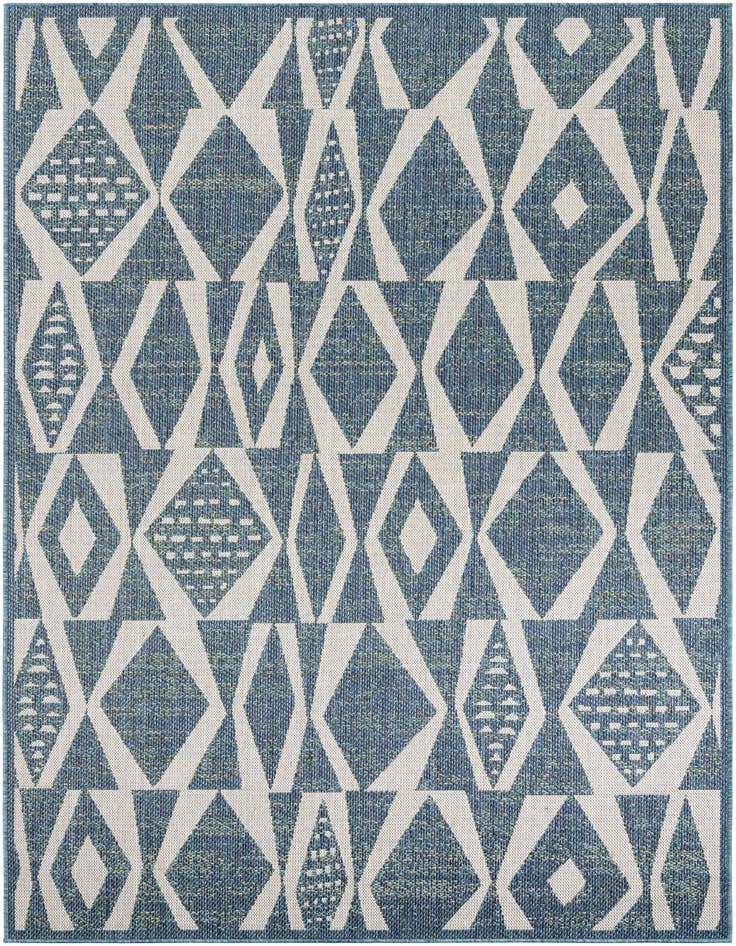 Detail image of 6' 1 x 9' Easy-Clean Baja Indoor / Outdoor Rug