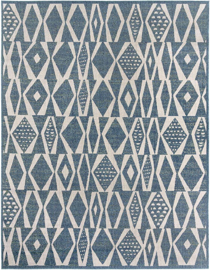 Detail image of 9' x 12' Easy-Clean Baja Indoor / Outdoor Rug