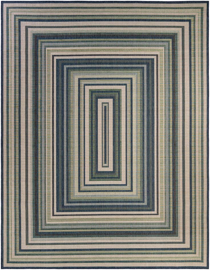 Detail image of 10' x 13' Easy-Clean Baja Indoor / Outdoor Rug