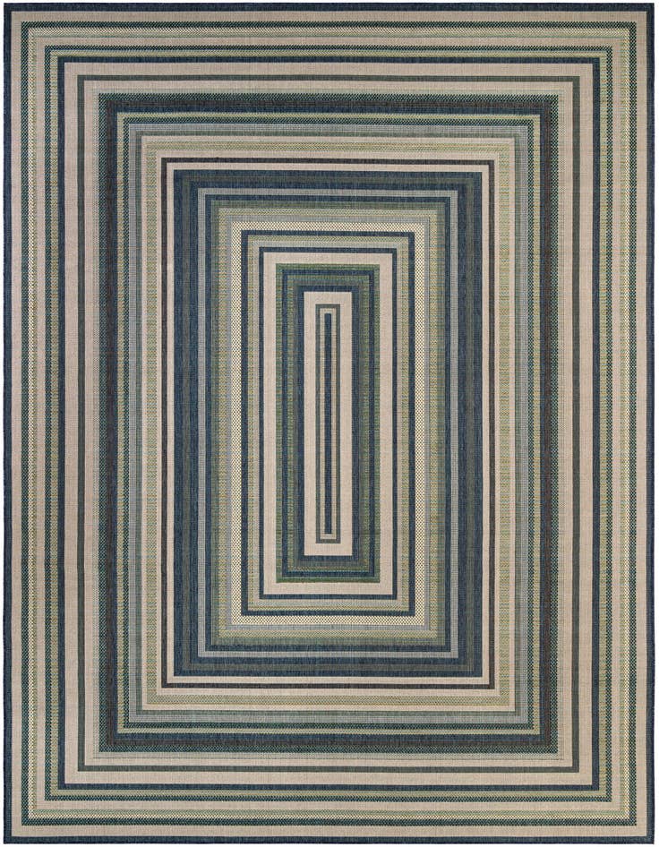 Detail image of 10' x 14' Easy-Clean Baja Indoor / Outdoor Rug