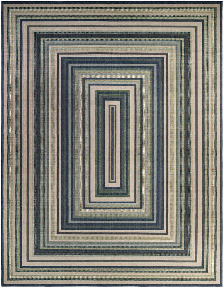 Detail image of 12' x 16' Easy-Clean Baja Indoor / Outdoor Rug