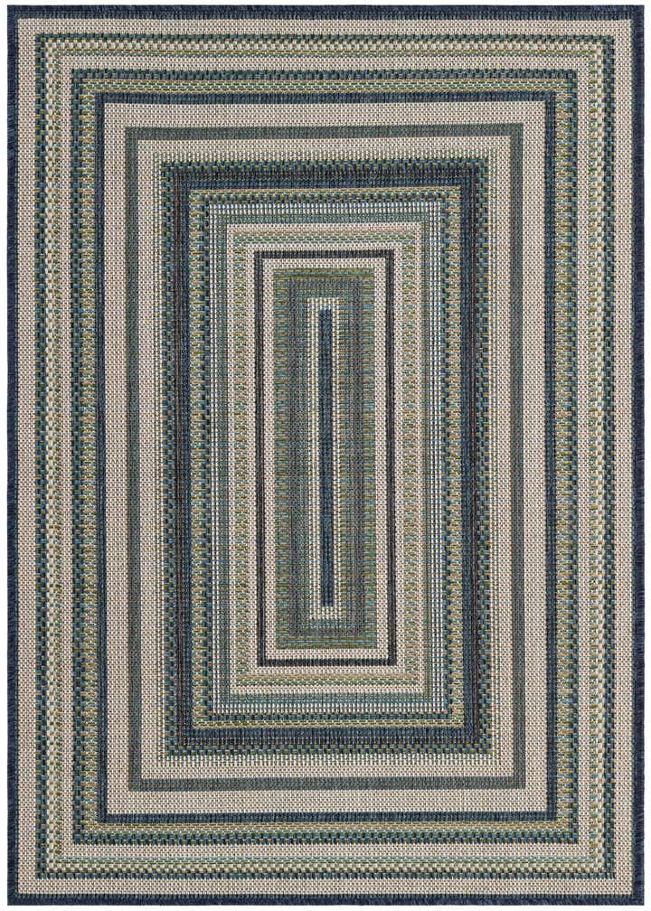 3' 3 x 5' 3 Easy-Clean Baja Indoor / Outdoor Rug