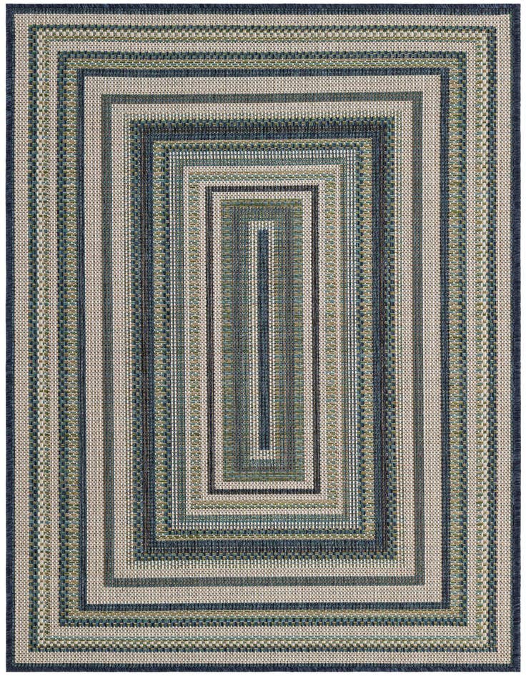Detail image of 3' 3 x 5' 3 Easy-Clean Baja Indoor / Outdoor Rug