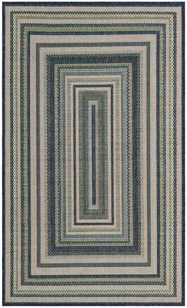 3' 3 x 5' 3 Easy-Clean Baja Indoor / Outdoor Rug