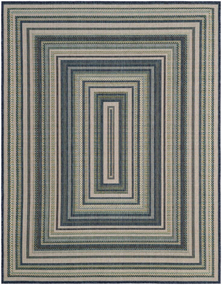 Detail image of 5' x 7' Easy-Clean Baja Indoor / Outdoor Rug