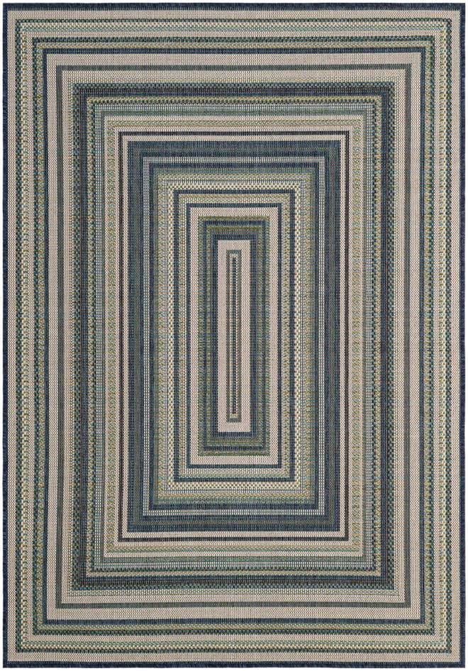 Detail image of 5' x 7' Easy-Clean Baja Indoor / Outdoor Rug
