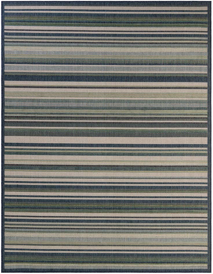 Detail image of 7' 10 x 11' Easy-Clean Baja Indoor / Outdoor Rug