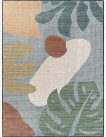 7' 10 x 10' Easy-Clean Baja Indoor / Outdoor Rug