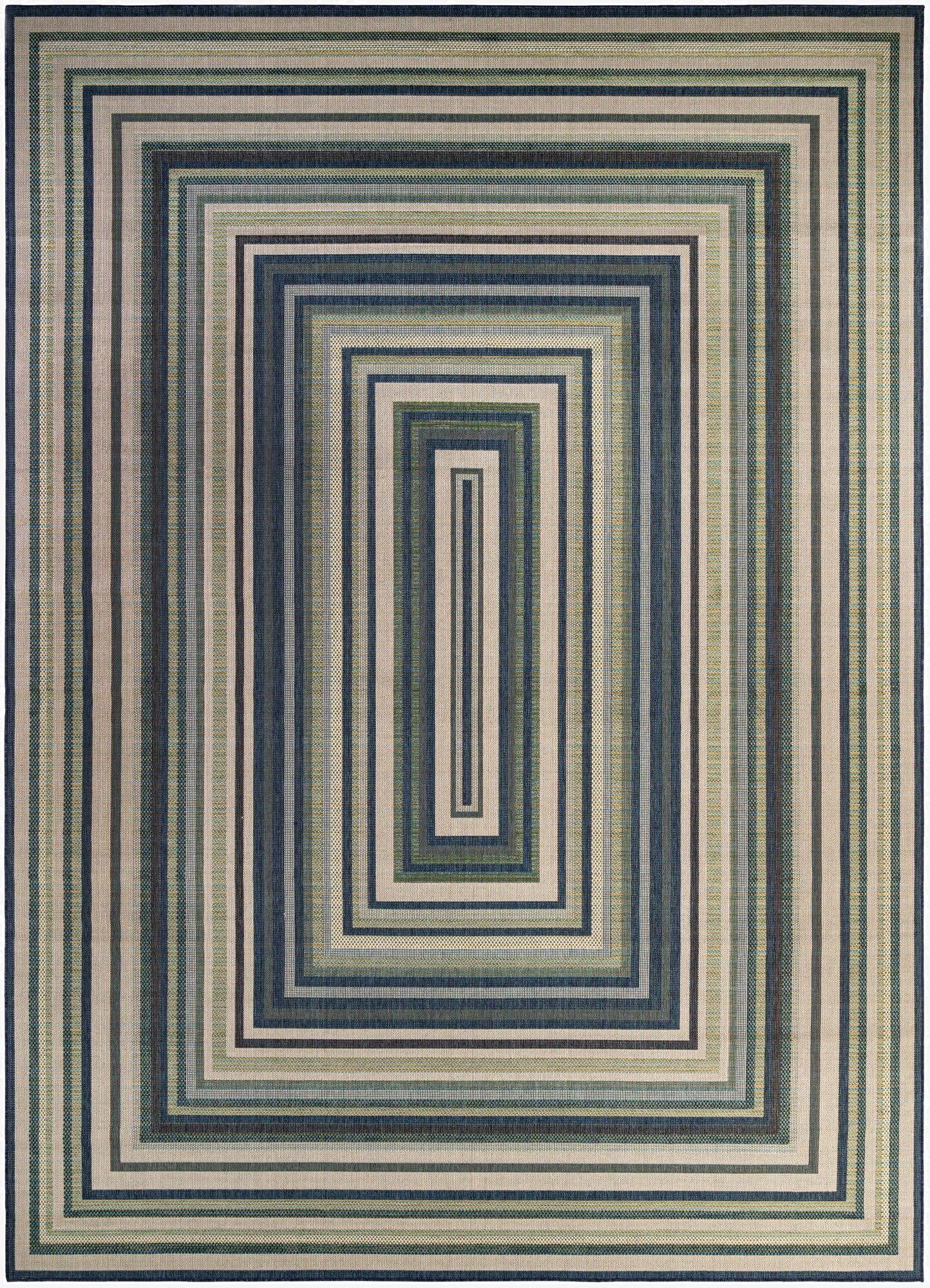 Primary image 12' x 16'  Washable Baja Indoor / Outdoor Rug