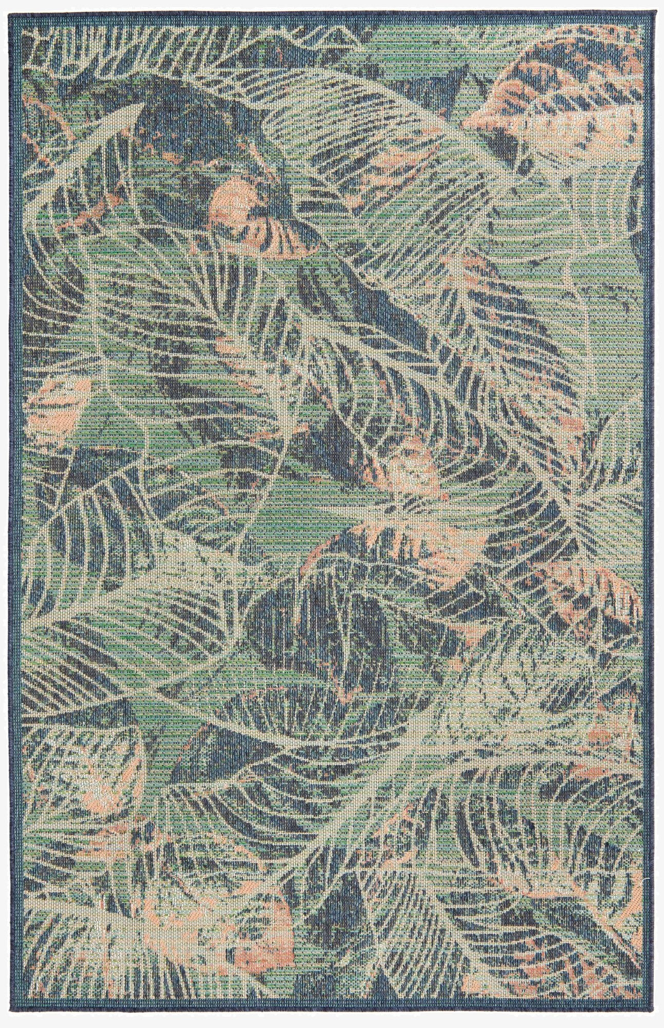 6' x 9'  Washable Baja Indoor / Outdoor Rug