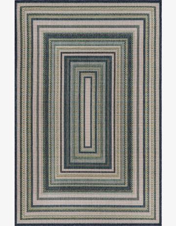 4' x 6' Easy-Clean Baja Indoor / Outdoor Rug