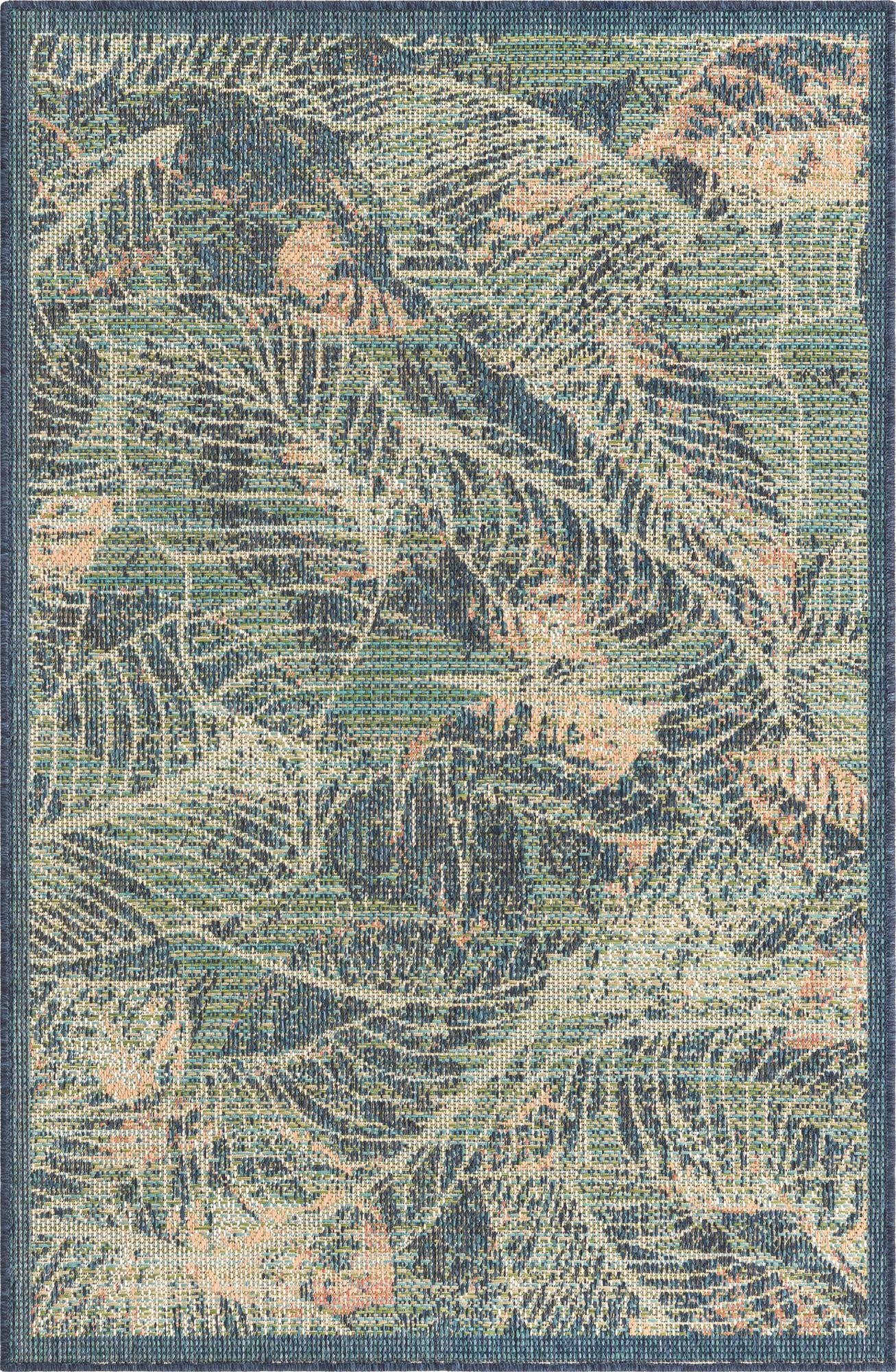 4' x 6'  Washable Baja Indoor / Outdoor Rug