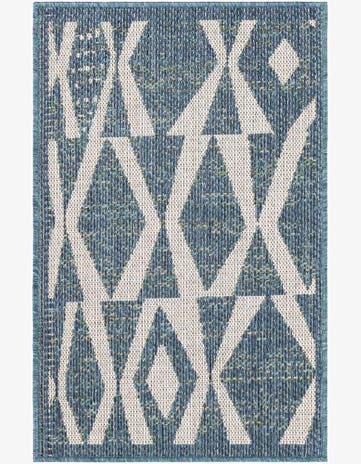 2' x 3' 1 Easy-Clean Baja Indoor / Outdoor Rug