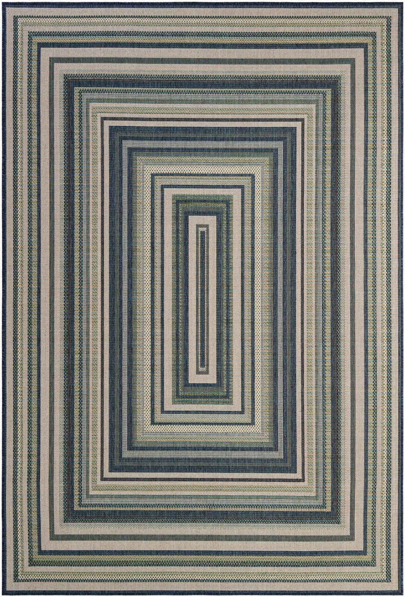 7' x 10'  Washable Baja Indoor / Outdoor Rug