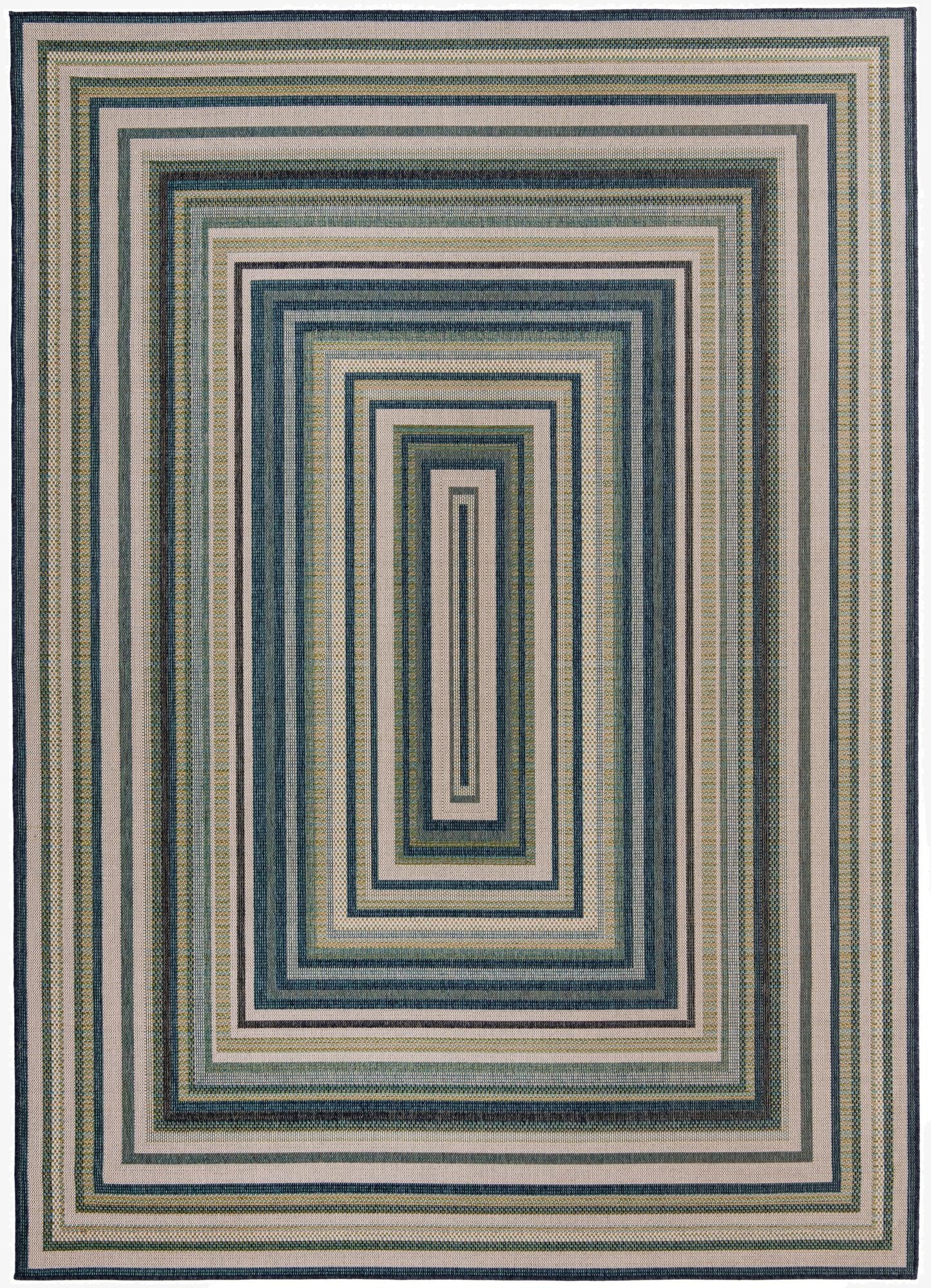 Primary image 9' x 12'  Washable Baja Indoor / Outdoor Rug