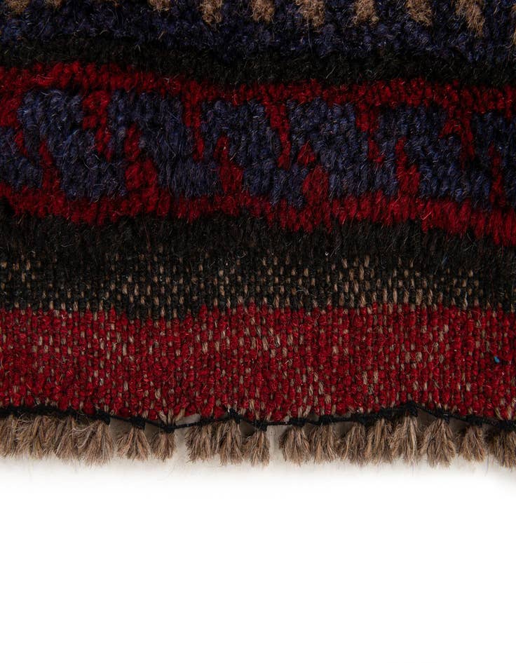 Detail image of 3' 1 x 4' 9  Hand Knotted Balouch Persian Wool Rug