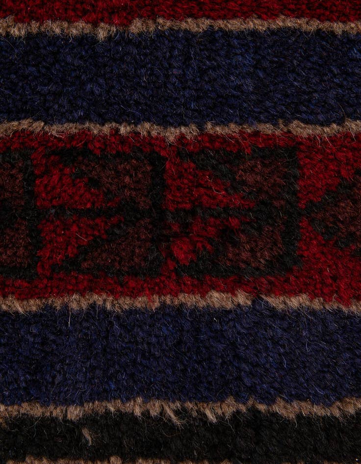 Detail image of 3' 1 x 4' 9  Hand Knotted Balouch Persian Wool Rug