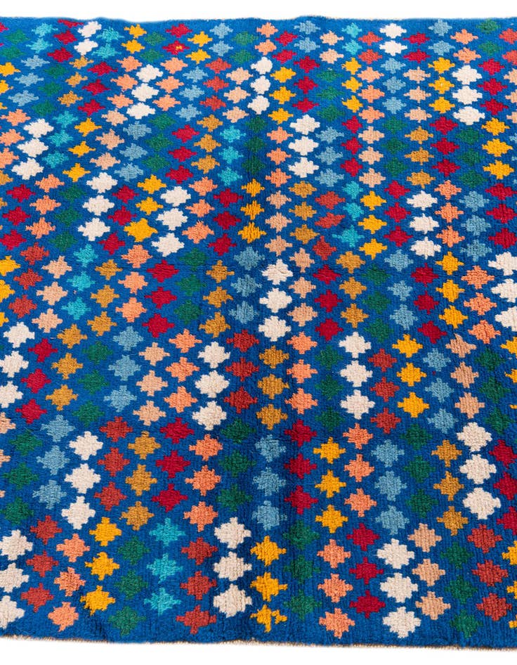 Detail image of 3' 10 x 5' 9 Hand Knotted Balouch Wool Rug