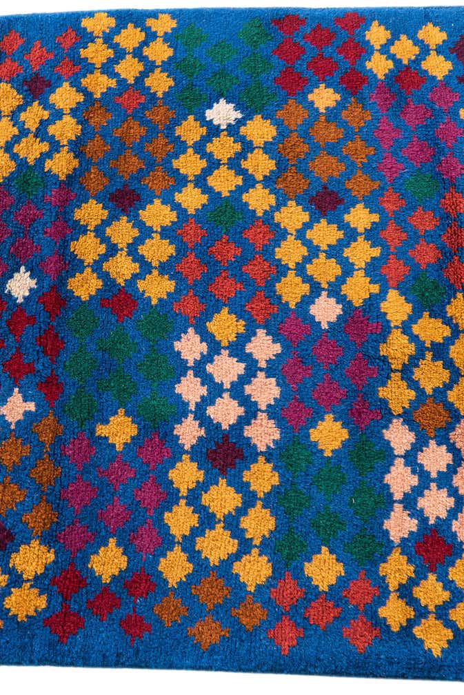 2' 9 x 4' 7 Hand Knotted Balouch Wool Rug