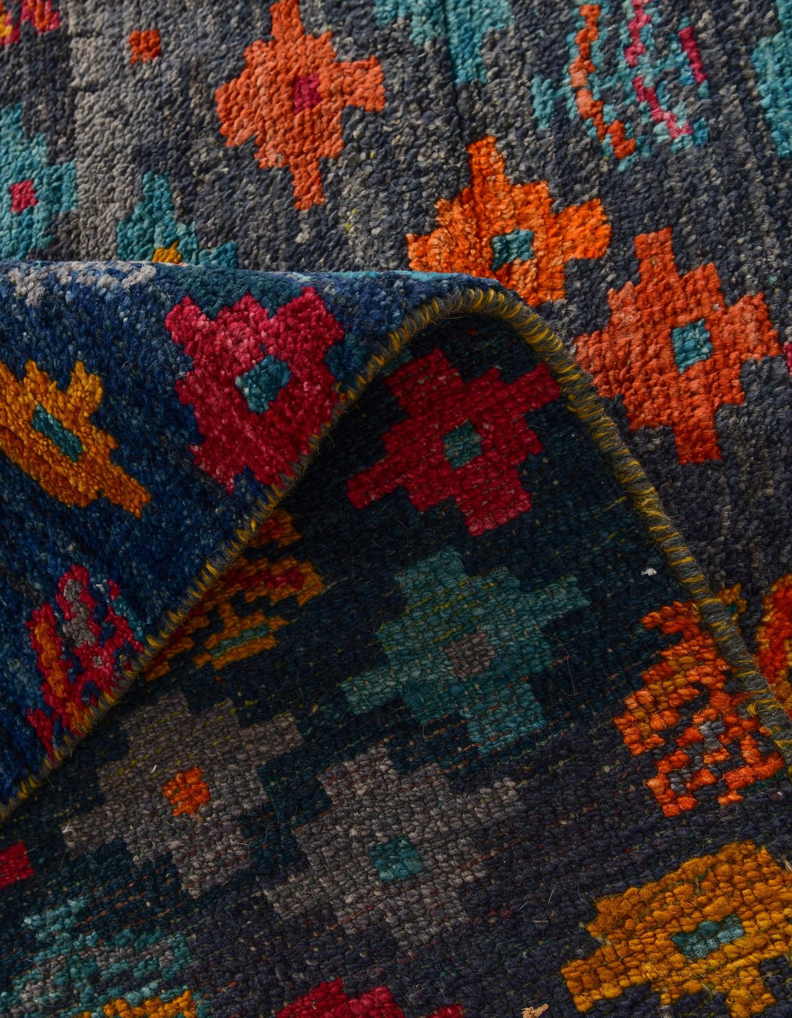 5' 11 x 7' 10 Hand Knotted Balouch Wool Rug