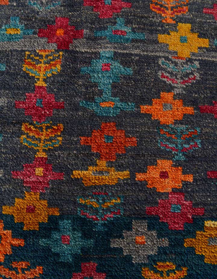 5' 11 x 7' 10 Hand Knotted Balouch Wool Rug