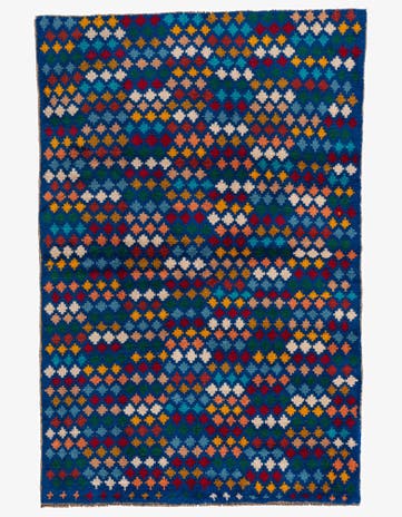 3' 10 x 5' 9 Hand Knotted Balouch Wool Rug